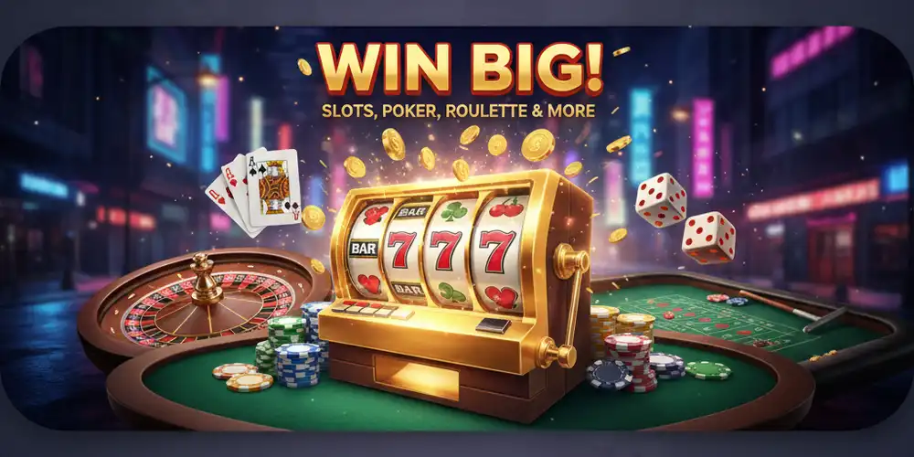 Nustar Casino Slot Machine Banner